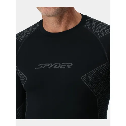 Spyder Momentum Baselayer Top Férfi Aláöltözet BLK-Black
