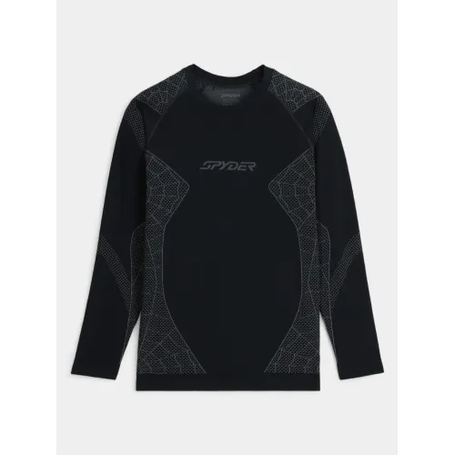 Spyder Momentum Baselayer Top Férfi Aláöltözet BLK-Black