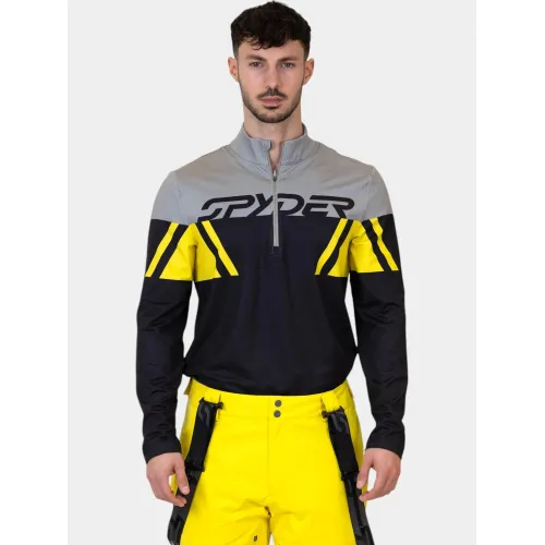 Spyder Podium 1/2 Zip Férfi Aláöltözet AYW-Acid yellow
