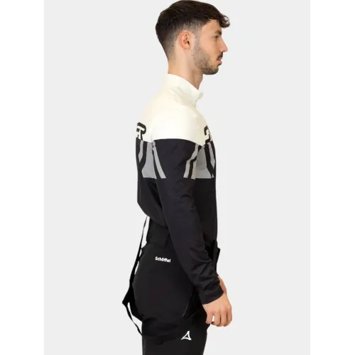 Spyder Podium 1/2 Zip Férfi Aláöltözet BLK-Black