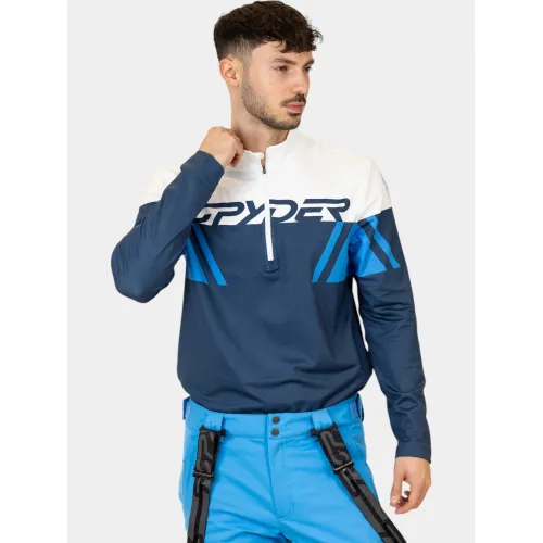Spyder Podium 1/2 Zip Férfi Aláöltözet TNV-True navy