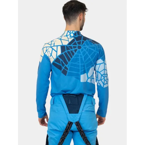 Spyder Legacy 1/2 Zip Férfi Aláöltöző felső AEB-Aether blue