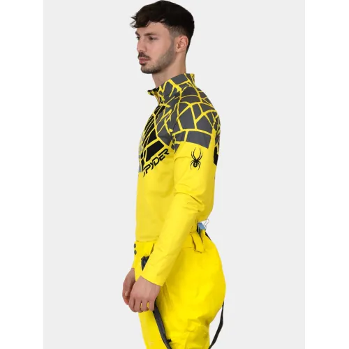 Spyder Legacy 1/2 Zip Férfi Aláöltözet AYW-Acid yellow