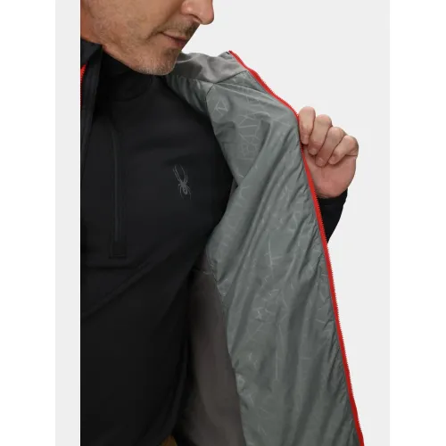 Spyder Glissade Hybrid Jacket Férfi Polár, Softshell, Középréteg BLK-Black