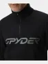 Spyder Speed Fleece 1/2 Zip Férfi Polár, Softshell, Középréteg BLK1-Black-Escape