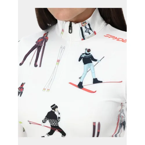 Spyder Vivid 1/2 Zip Női Aláöltözet VTV-Vintage Vibes