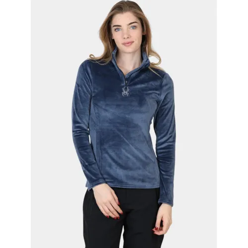 Spyder Shimmer Bug 1/2 Zip Spyder Shimmer Bug 1/2 Zip Női Polár, Softshell, Középréteg TNV-True navy