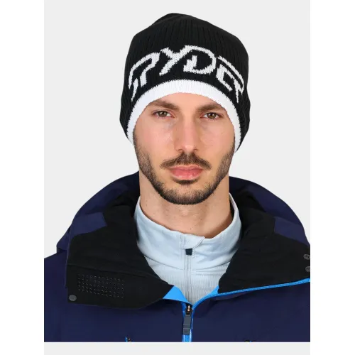 Spyder Logo Hat Férfi Sapka, kalap BLK-Black