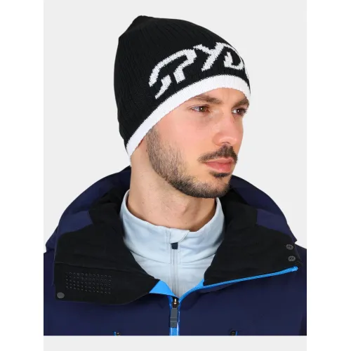 Spyder Logo Hat Férfi Sapka, kalap BLK-Black