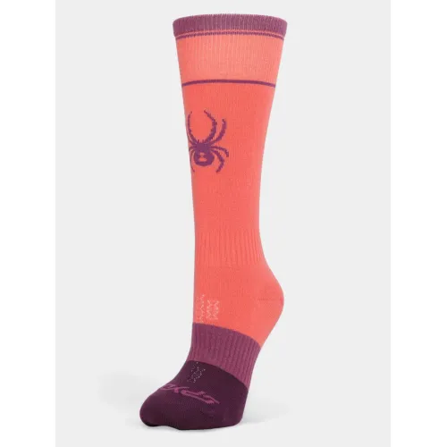 Spyder Womens Pro Liner Socks Kiegészítő Zokni CRH-Coral Haze