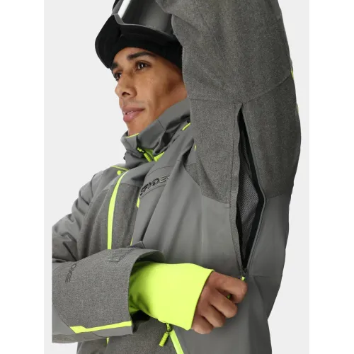 Spyder Leader Jacket Férfi Síkabát, Snowboard kabát SMM-Storm Melange