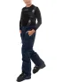 Fundango Mugo JUN Fullzip Pants Junior-Gyerek Sínadrág, Snowboard Nadrág 486-patriot blue