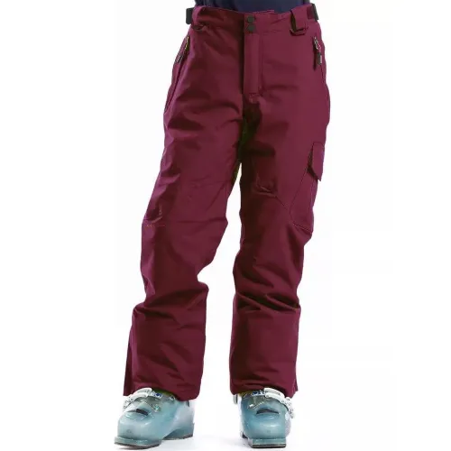 Fundango BERGE Pants Junior-Gyerek Sínadrág, Snowboard Nadrág 398 - aubergine