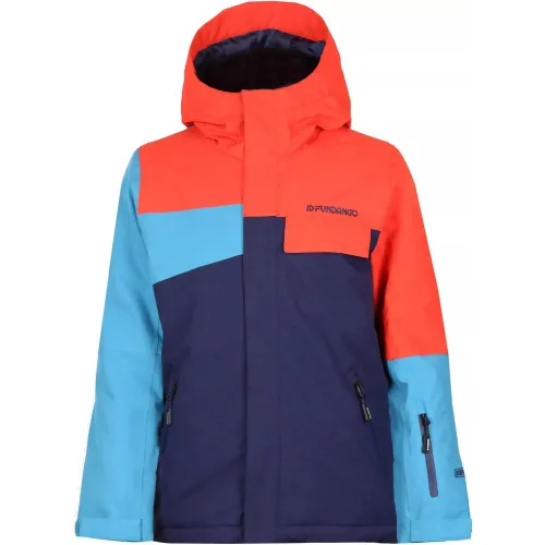Fundango Milton Jacket Fundango Milton Jacket Junior-Gyerek Síkabát, Snowboard Kabát 281-redorange