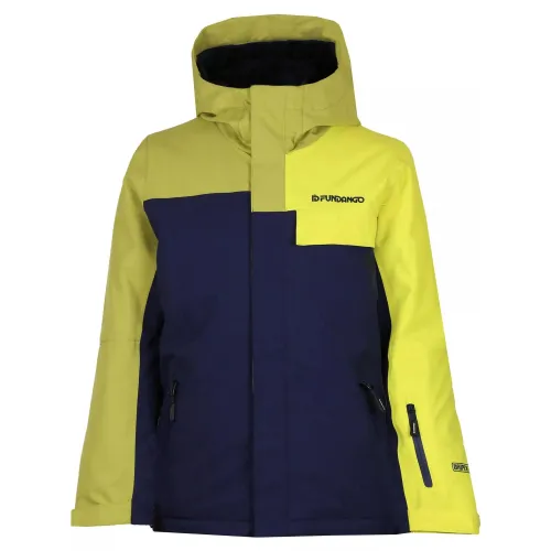 Fundango Milton Jacket Fundango Milton Jacket Junior-Gyerek Síkabát, Snowboard Kabát 565-moss