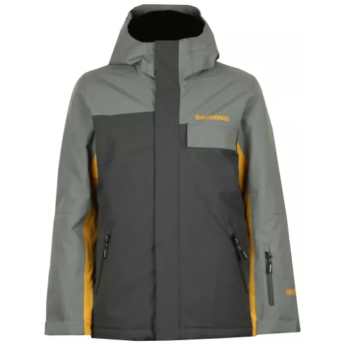 Fundango Milton Jacket Fundango Milton Jacket Junior-Gyerek Síkabát, Snowboard Kabát 570-rhino