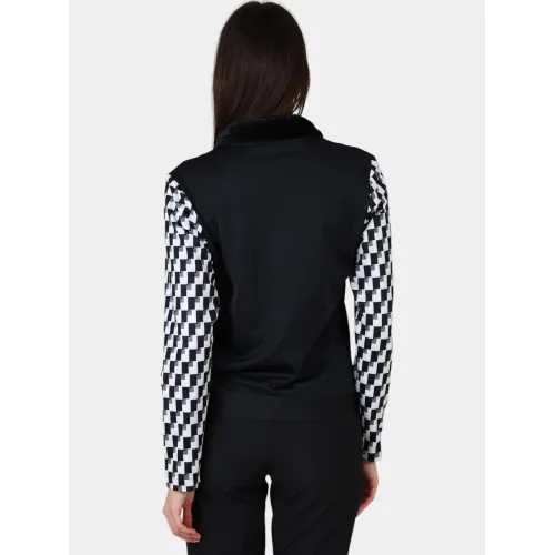 Luhta Luhta Lompola Luhta Luhta Lompola Női Polár, Softshell, Középréteg 804-Black-White