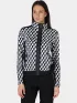 Luhta Luhta Lompola Luhta Luhta Lompola Női Polár, Softshell, Középréteg 804-Black-White