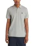 Timberland Pique Short Sleeve Polo Férfi Galléros póló 052-Gry