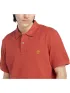 Timberland Pique Short Sleeve Polo Férfi Galléros póló DV5-Red