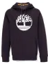 Timberland Tree Logo Hoodie Férfi Pulóver N92-Blk