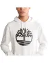 Timberland Tree Logo Hoodie Férfi Pulóver P54-Wht