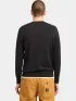 Timberland Cotton Yd Sweater Férfi Pulóver X65-Black-Pavement