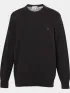 Timberland Cotton Yd Sweater Férfi Pulóver X65-Black-Pavement