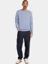 Timberland Cotton YD Sweater Férfi Pulóver B88-Stone Wash