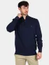 Timberland Cotton Yd 1/4 Zip Sweater Férfi Pulóver Z02-Dark Sapphire-Dark Denim