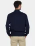 Timberland Cotton Yd 1/4 Zip Sweater Férfi Pulóver Z02-Dark Sapphire-Dark Denim