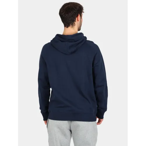 Timberland Brushed Back Full Zip Hoodie Férfi Pulóver Z02-Dark Sapphire-Dark Denim