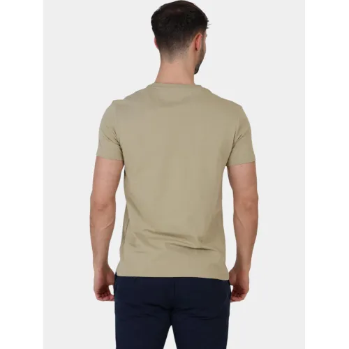 Timberland Short Sleeve Tee Férfi Póló DH4-Lemon Pepper
