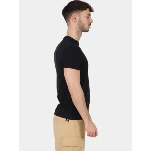 Timberland Short Sleeve Tee Férfi Póló X65-Black-Pavement