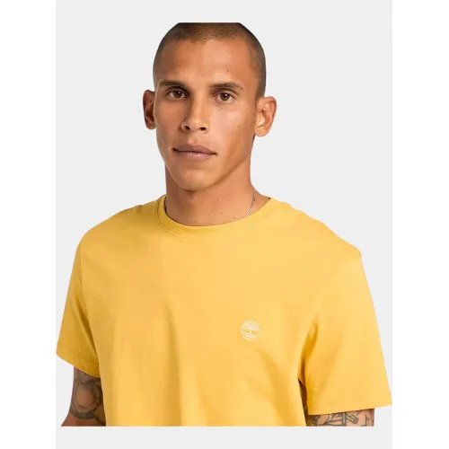 Timberland Short Sleeve Tee Férfi Póló 714-Yolk Yellow