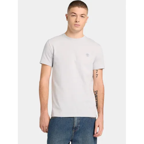 Timberland Short Sleeve Tee Férfi Póló A7E-Gray Dawn