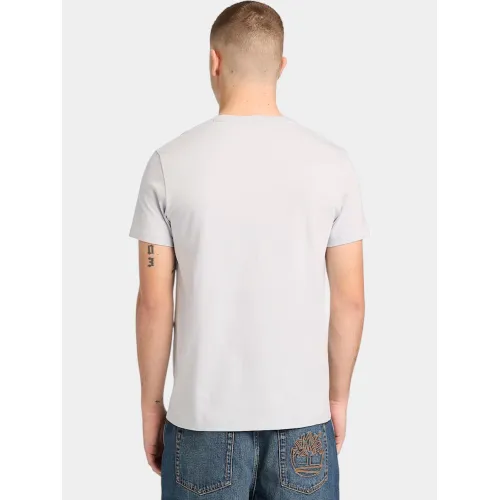 Timberland Short Sleeve Tee Férfi Póló A7E-Gray Dawn