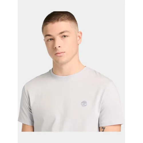 Timberland Short Sleeve Tee Férfi Póló A7E-Gray Dawn