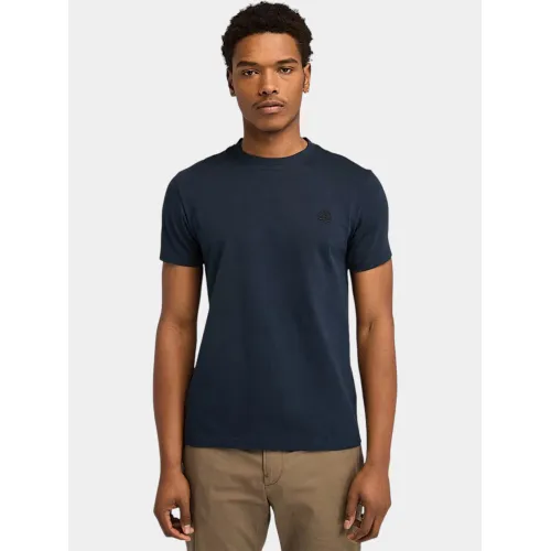 Timberland Short Sleeve Tee Férfi Póló Z02-Dark Sapphire-Dark Denim