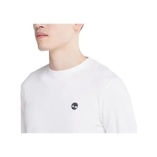 Timberland Long Sleeve Tee Timberland Long Sleeve Tee Férfi Hosszú ujjú póló 100-Wht