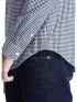 Timberland Micro Gingham Poplin Shirt Férfi Ing DX2-Blu