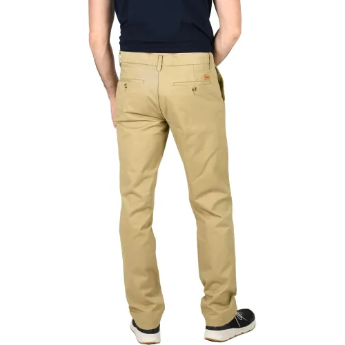 Timberland S-L Strtch Twill Chino Férfi Hosszúnadrág 918-Khaki