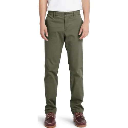 Timberland Stretch Twill Chino Pant Férfi Hosszúnadrág A58-Olv