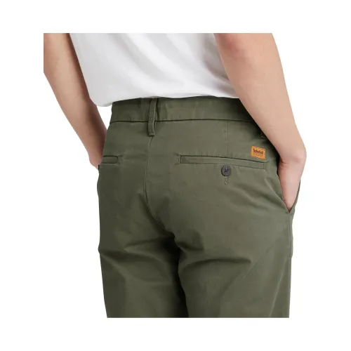 Timberland Stretch Twill Chino Pant Férfi Hosszúnadrág A58-Olv