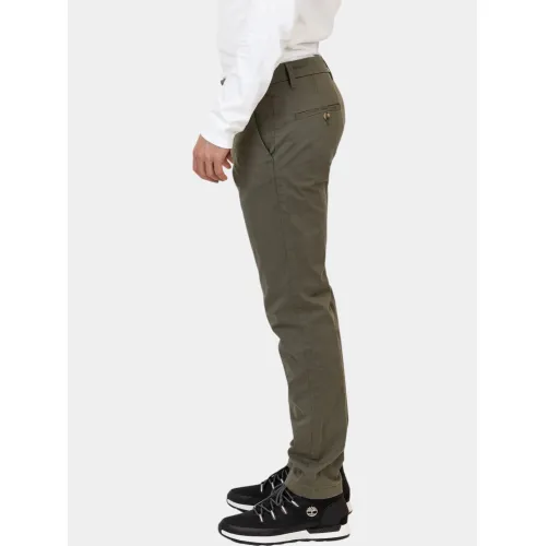 Timberland Twill Chino Pant Férfi Hosszúnadrág A58-Dark Olive