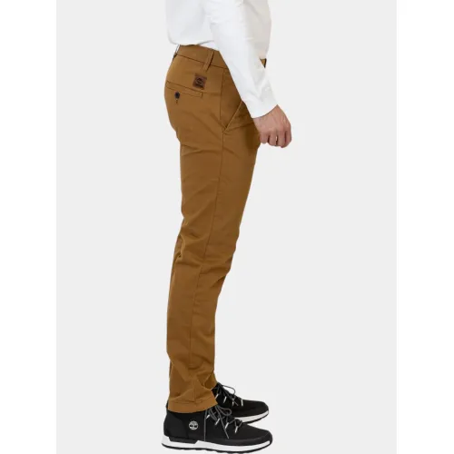 Timberland Twill Chino Pant Férfi Hosszúnadrág EH2-Dark Wheat Boot