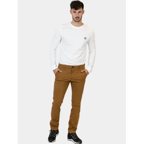 Timberland Twill Chino Pant Férfi Hosszúnadrág EH2-Dark Wheat Boot