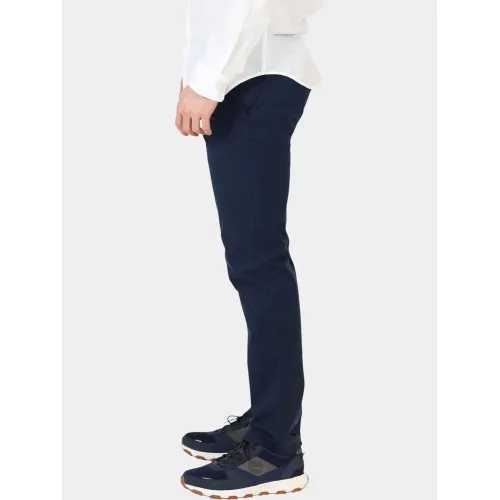 Timberland Twill Chino Pant (Slim) Férfi Hosszúnadrág 433-Dark Sapphire
