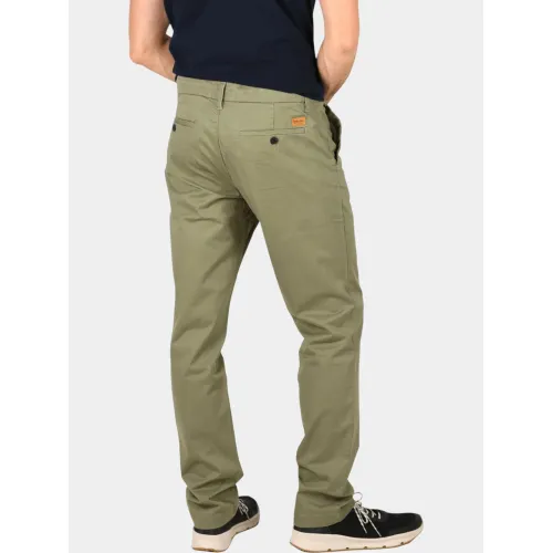 Timberland Twill Chino Pant (Slim) Férfi Hosszúnadrág 590-Cassel Earth