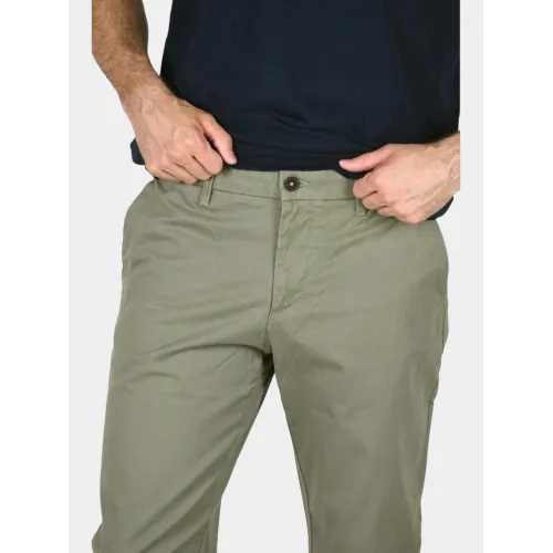 Timberland Twill Chino Pant (Slim) Férfi Hosszúnadrág 590-Cassel Earth